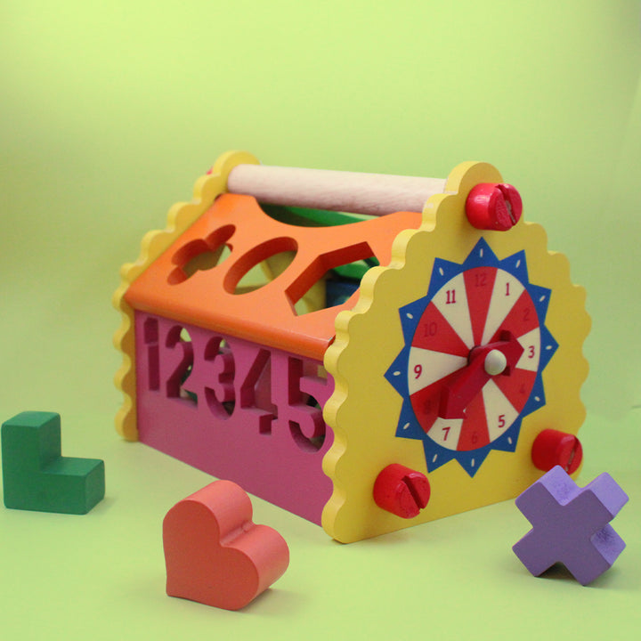 Shape And Number Sorter House (2-4 Years)