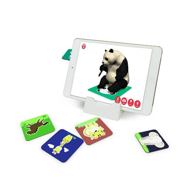 Jeep Safari AR Flashcards - 20 Land Animals (Interactive Game for Kids)