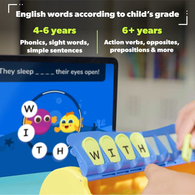 Plugo Letters - English Word Building with Phonics & Stories ( STEM Toy )