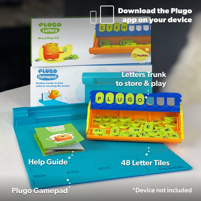 Plugo Letters - English Word Building with Phonics & Stories ( STEM Toy )