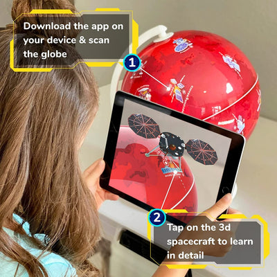 Orboot Mars - Interactive AR Globe, Space Adventure & Mars Research (STEM Toy & Gift)