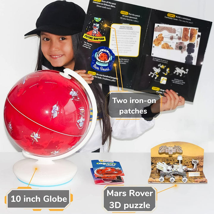 Orboot Mars - Interactive AR Globe, Space Adventure & Mars Research (STEM Toy & Gift)