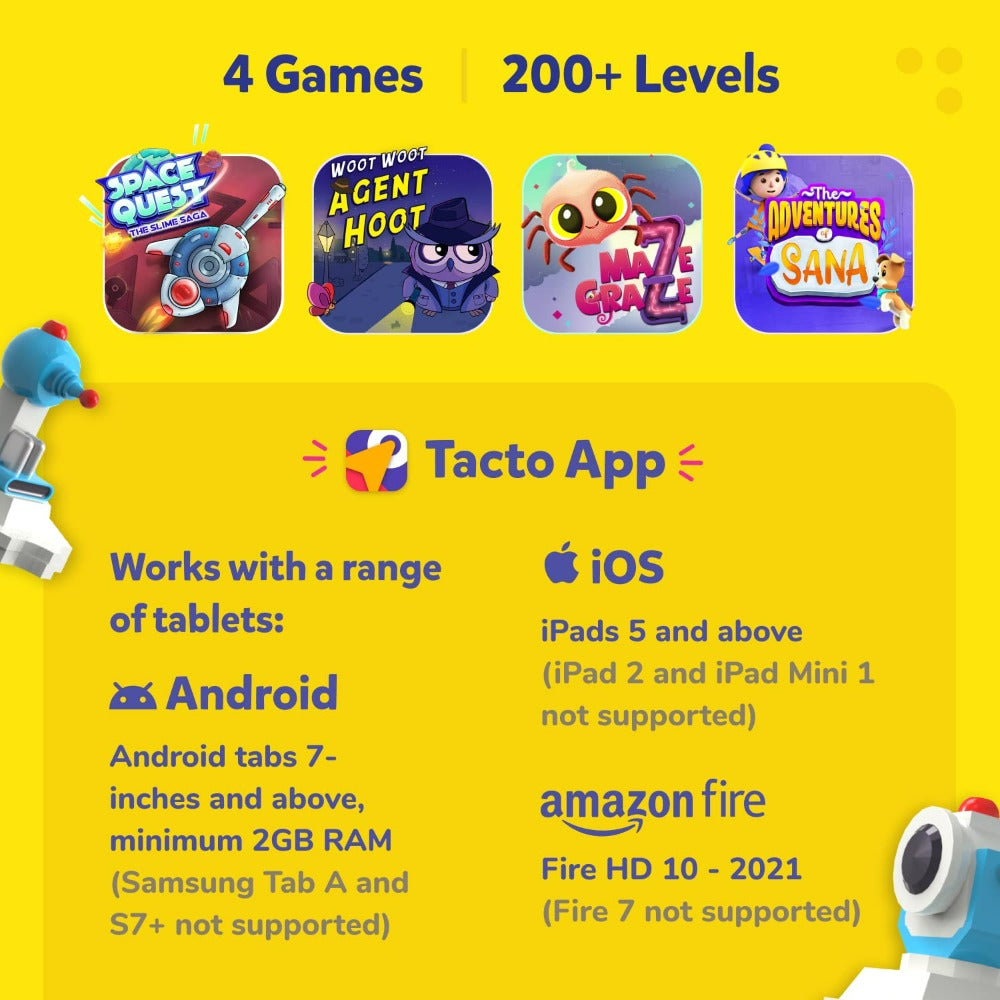 Tacto Laser - STEM Puzzles And Maze Game