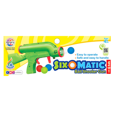 Six-o-Matic Ball Shooter Toy