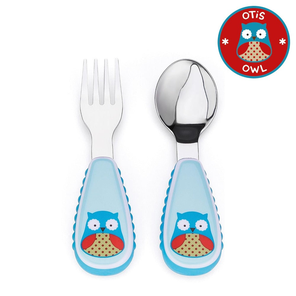 Zoo Utensils Fork & Spoon
-Owl