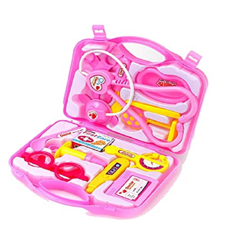 Combo of 2 Play Set Tent Little Princess Jumbo Size With 1 Kids Doctor Set Briefcase Kit
