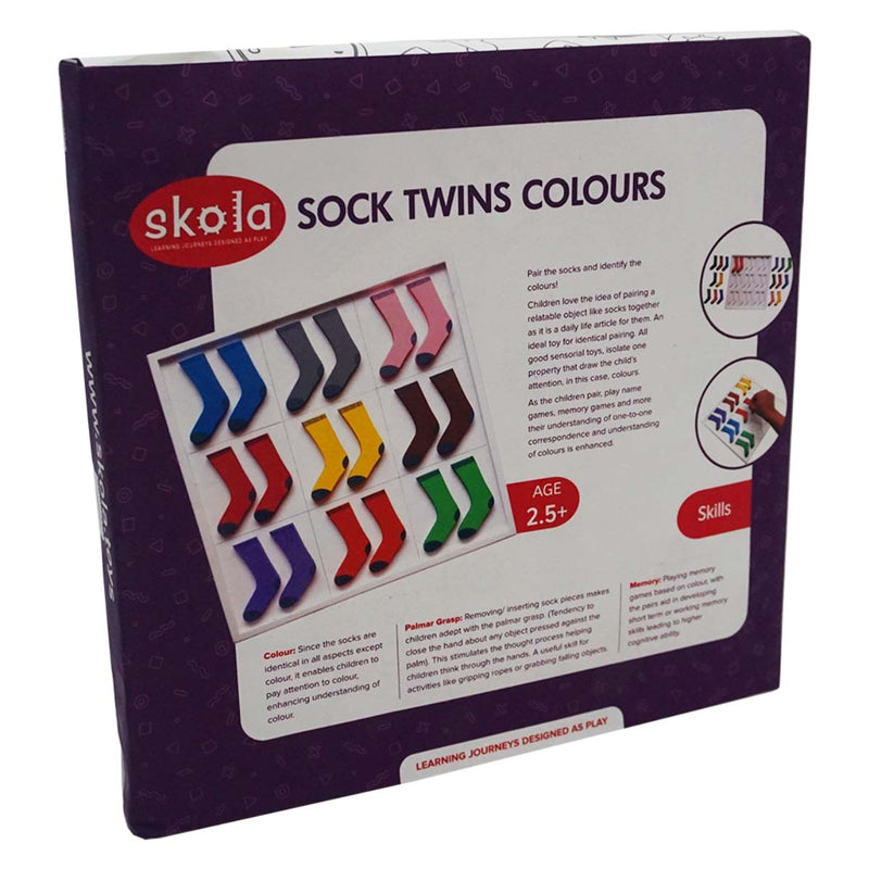 Sock Twins Colours - Memory Games