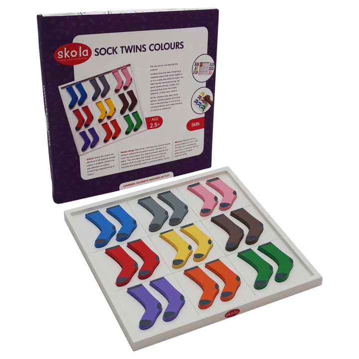 Sock Twins Colours - Memory Games