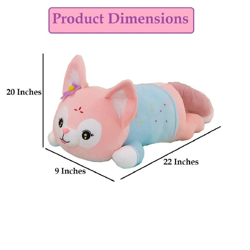 Buy Sleeping Cute Cat Soft Toys with Comforter Blanket Inside 2 in 1