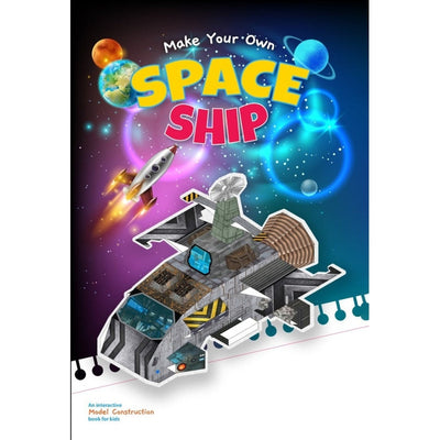 Make Your Own Space Ship | 3D Paper Construction Model for Kids