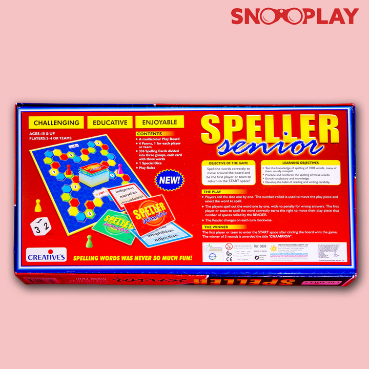 Speller Senior (A Fun Way to Learn Spelling)