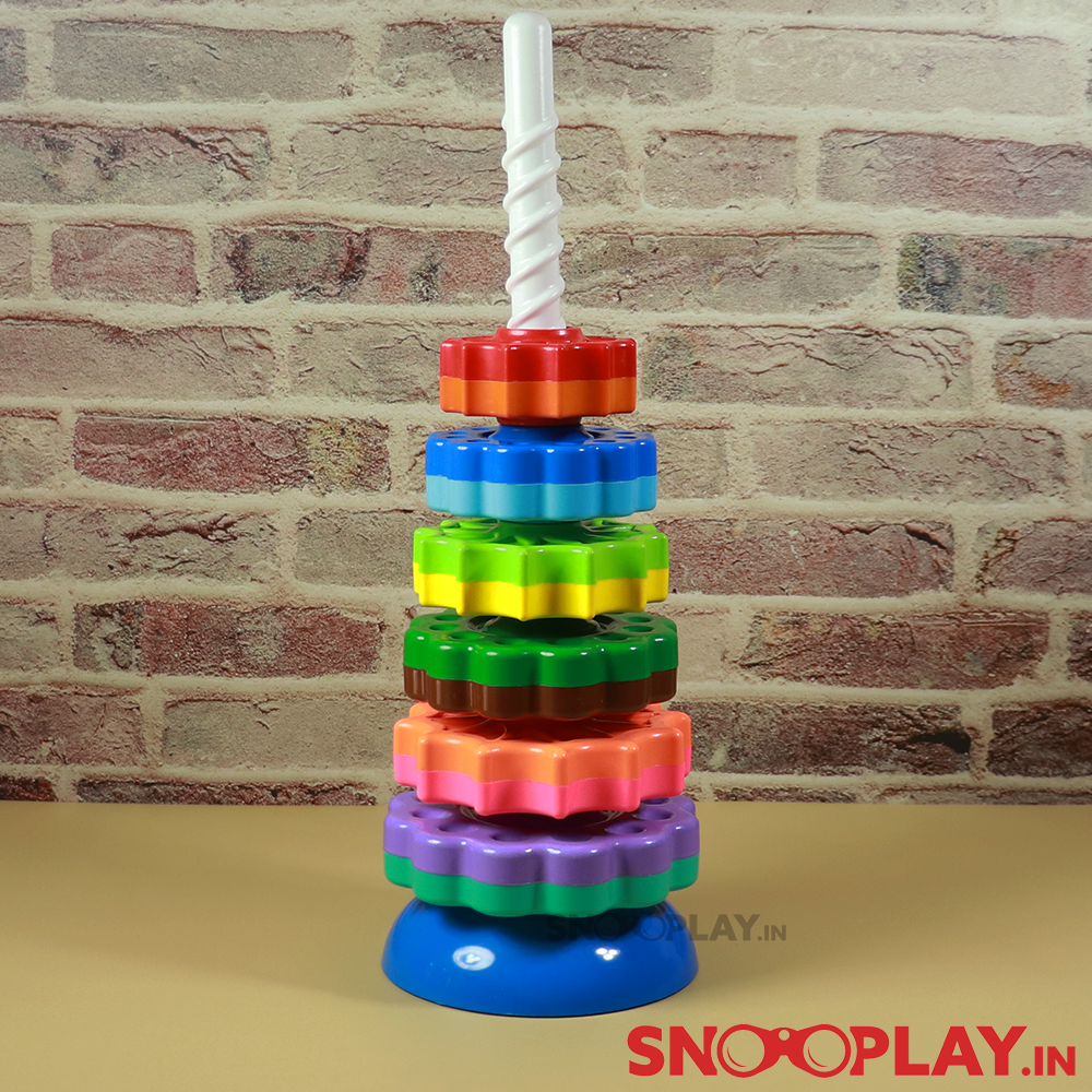 Spinning Tower Toy For Kids