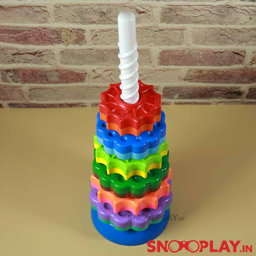 Spinning Tower Toy For Kids