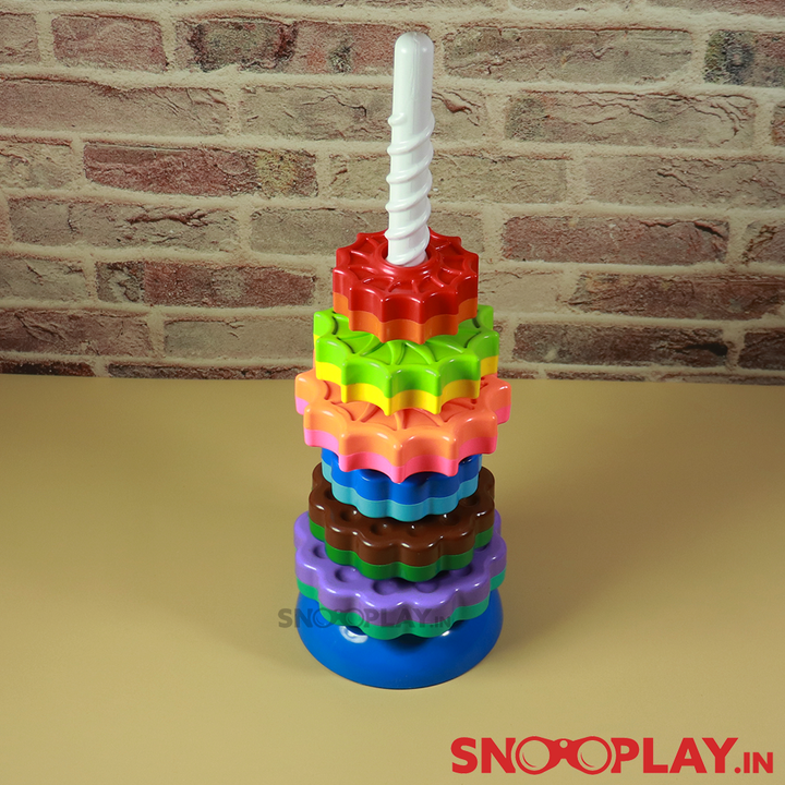 Spinning Tower Toy For Kids