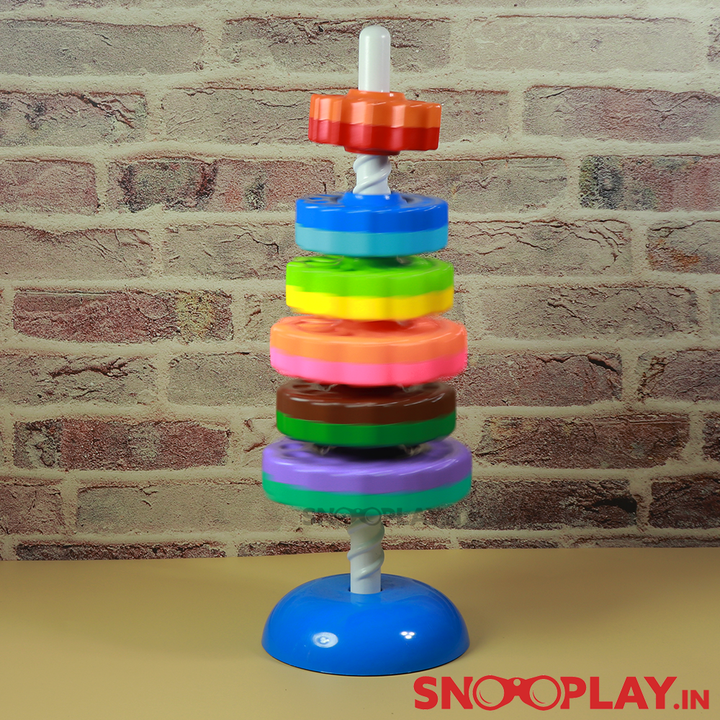 Spinning Tower Toy For Kids