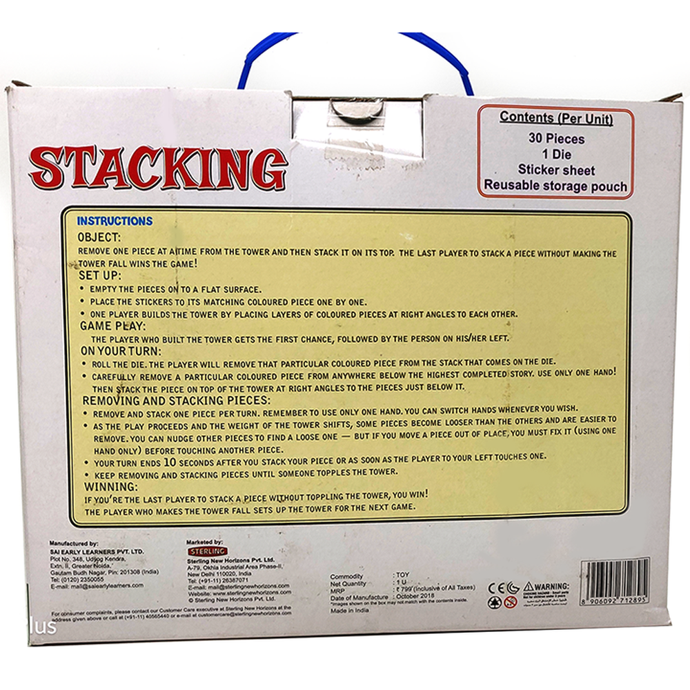 Stacking Game For Kids