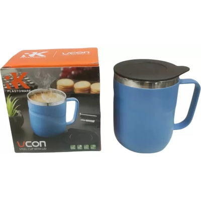 Vcon Steel Cup With Lid