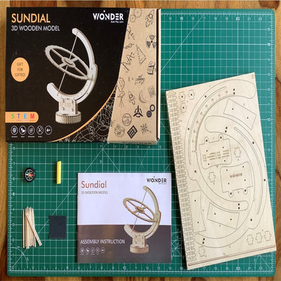 Sundial- STEM Educational DIY Wooden Puzzle