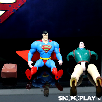 Superman Action Figure (With Quick Change Clark Kent Body Suit)