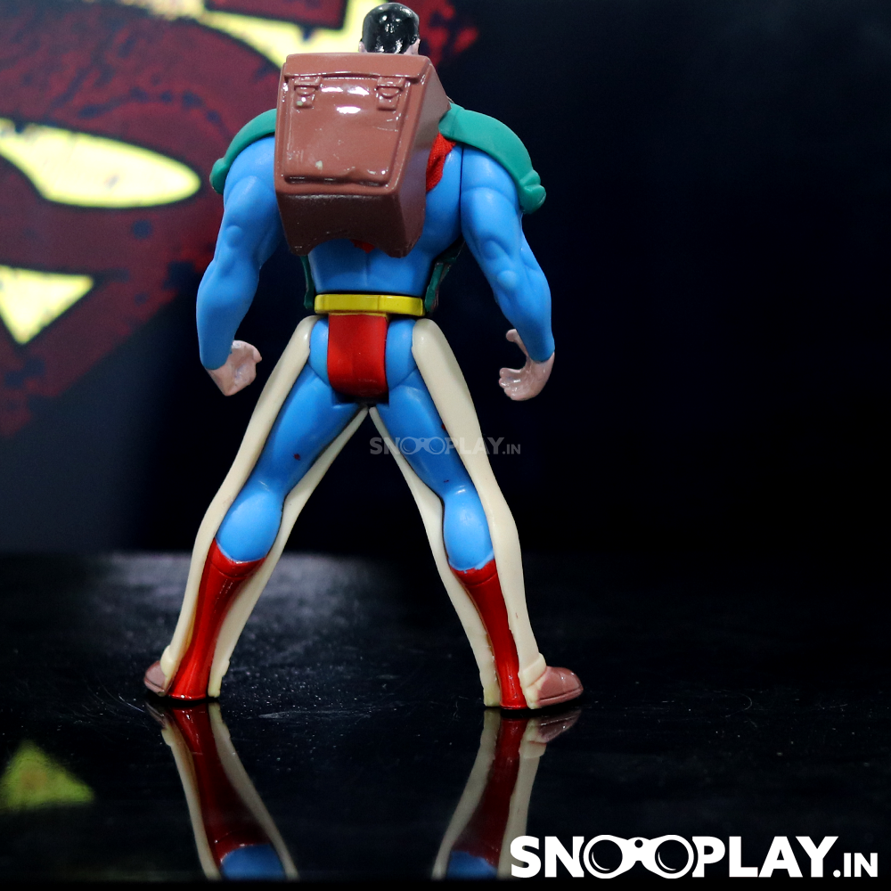 Superman Action Figure (With Quick Change Clark Kent Body Suit)