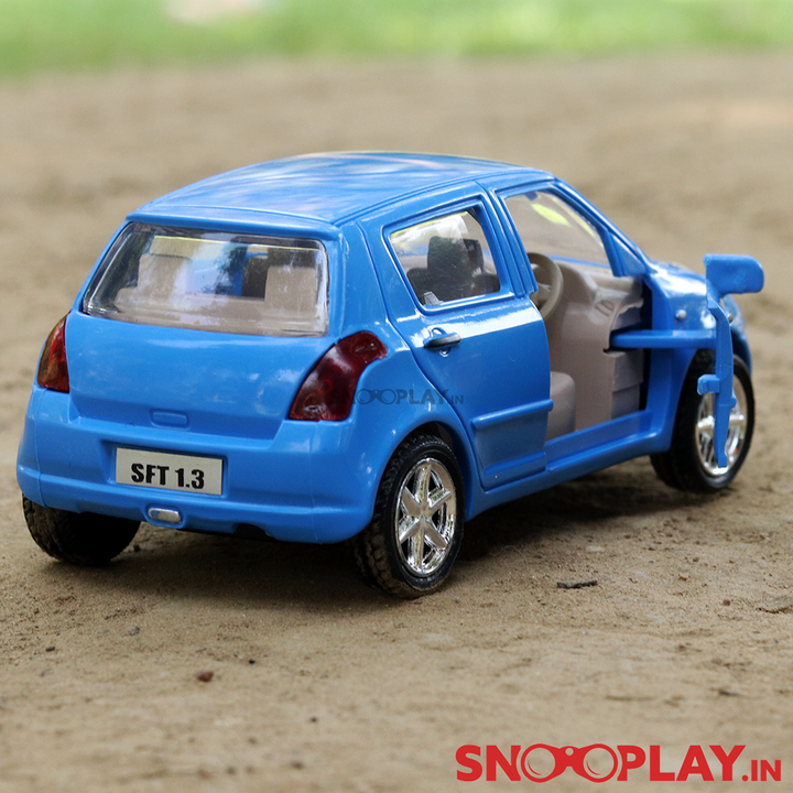 Swift Car Toy Hatchback (Opening Doors Pull Back Car) - Assorted Colours