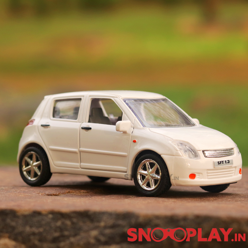 Centy Resembling Swift Hatchback Pullback Toy Car with Openable Doors (1-4 Years) | Assorted Colors
