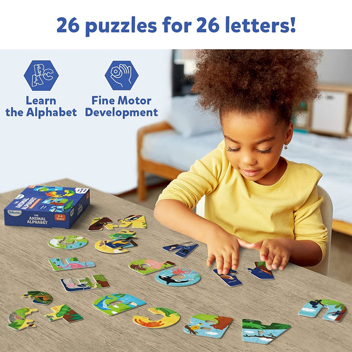 The Animal Alphabet Puzzle Game