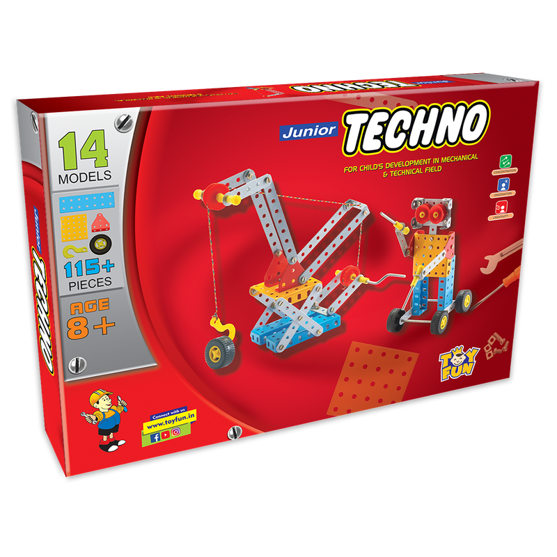 Techno Junior -  Building & Construction (115 Pieces)