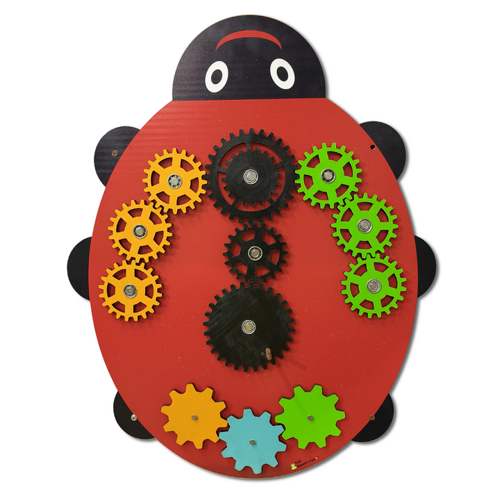 Ladybug Multi Gear Wall Activity Board