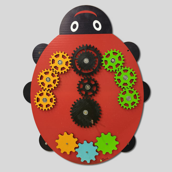 Ladybug Multi Gear Wall Activity Board