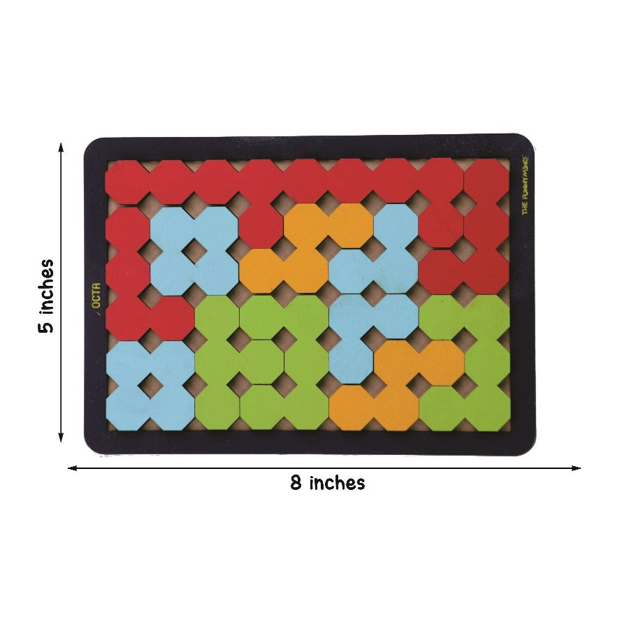 Octa Wooden Puzzle Board