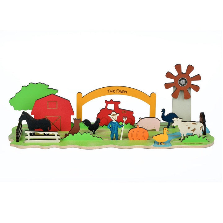 22 Pieces The Farm Puzzle and Story Board