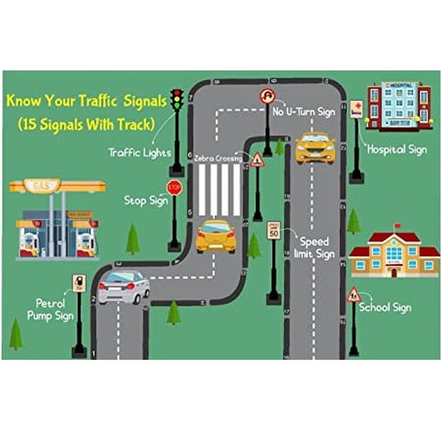 Complete Traffic Signal Board Game