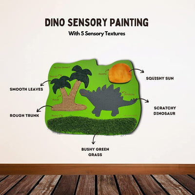 Dino Sensory Wall Painting