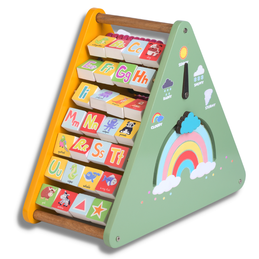 7 in 1 Wooden Activity Triangle