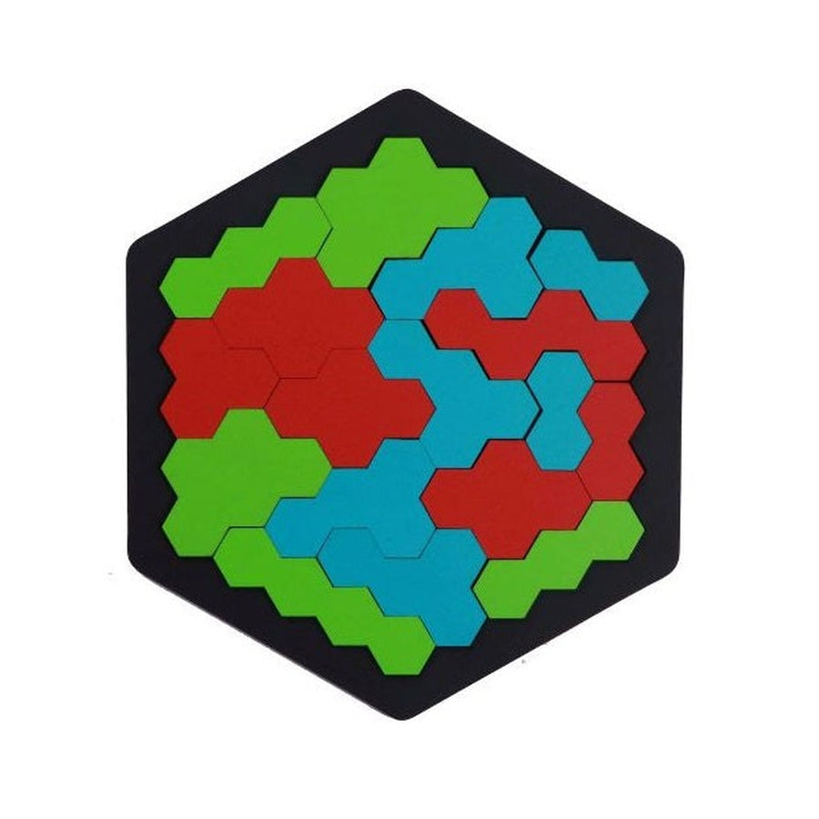 Hexa Wooden Puzzle Board