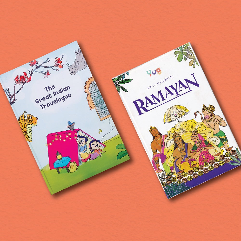 Bestseller Combo An Illustrated Ramayan & The Great Indian Travelogue