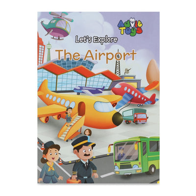 The Airport - Jigsaw Puzzle (48 Piece + Educational Fun Fact Book Inside)