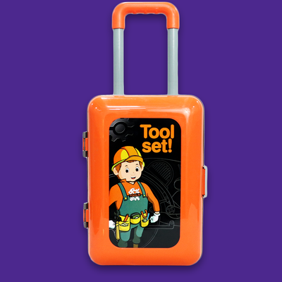 Kids Tool Set Suitcase Trolley Playset
