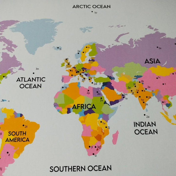 Topography (World Geography Educational Puzzle)