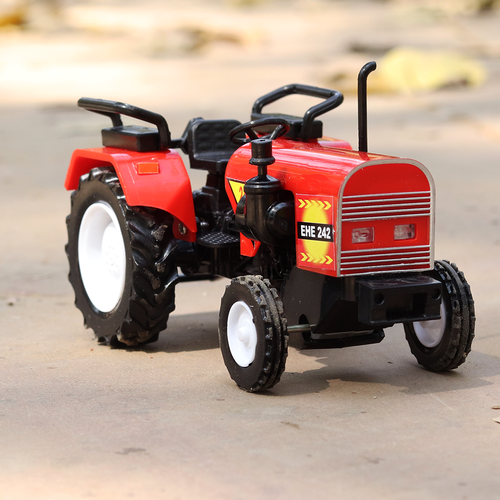 Centy Farm Tractor Toy - Pull Back Toy (Red Colour)