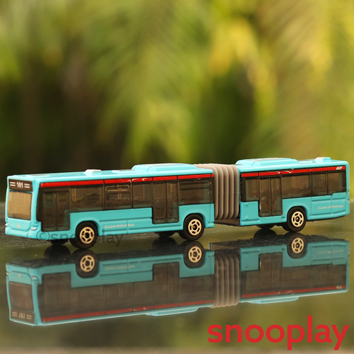 High Capacity Articulated Bus Diecast Model Toy (3 Years till Grown Ups)