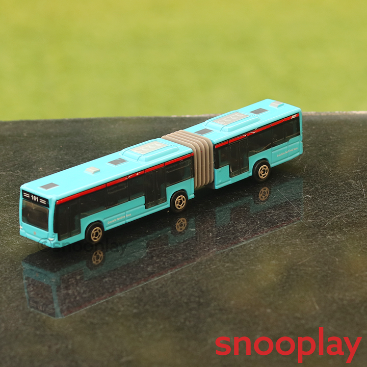 High Capacity Articulated Bus Diecast Model Toy (3 Years till Grown Ups)