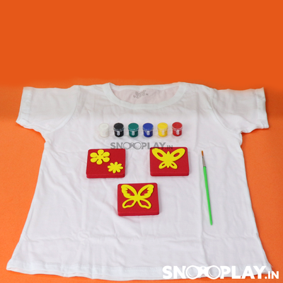Design Your T-Shirt (Design 3) - Draw & Paint For Kids
