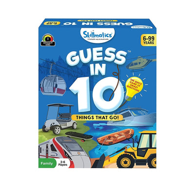 Guess in 10 Things Transportation Card Game