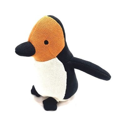 Knitted Penguin Soft Toy