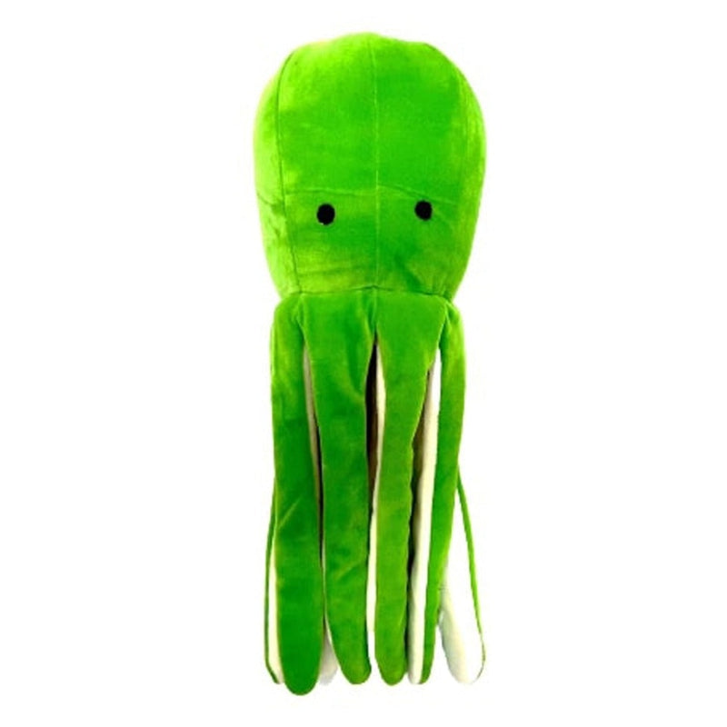 Octopus Soft Toy Green