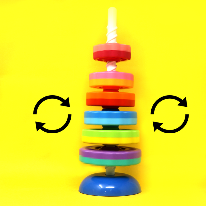 Spinning Tower Toy For Kids