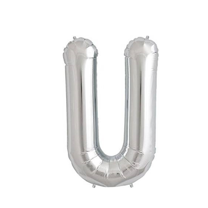 A - Z Letter Balloon-Silver (16 inches)