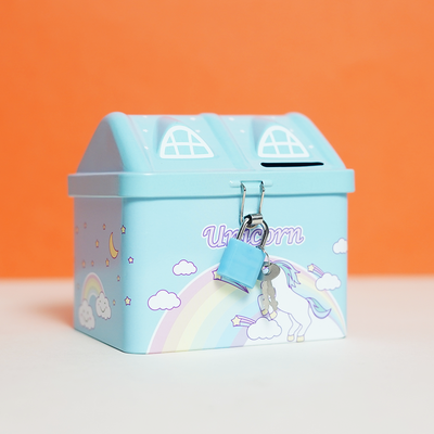 Pack of 5 Unicorn Piggy Banks for Return Gifts